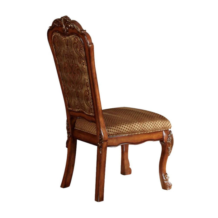Dresden - Side Chair (Set of 2) - Fabric & Cherry Oak
