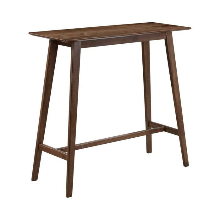 Finnick - Rectangular Bar Table - Walnut