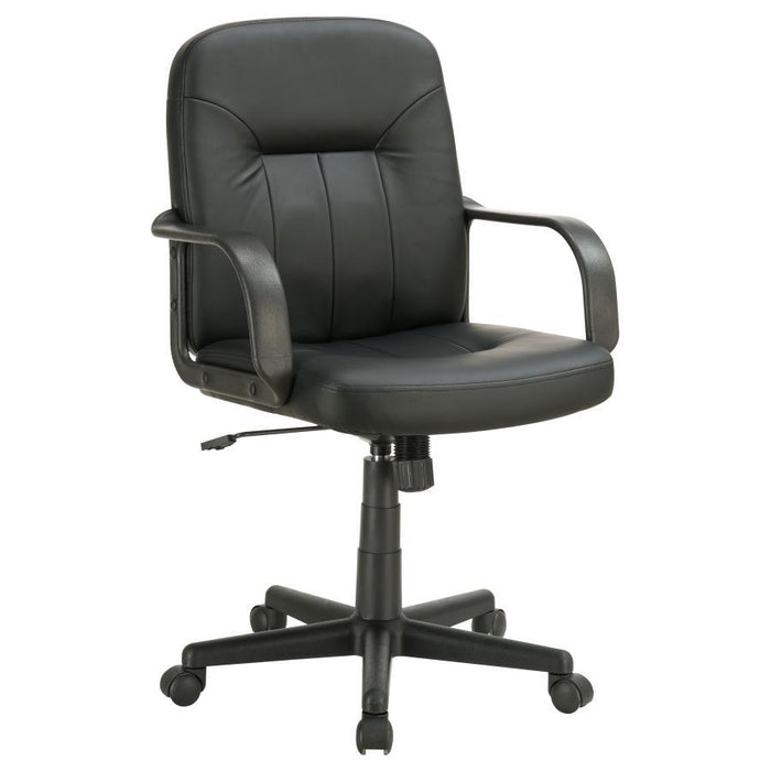 Minato - Adjustable Height Office Chair - Black