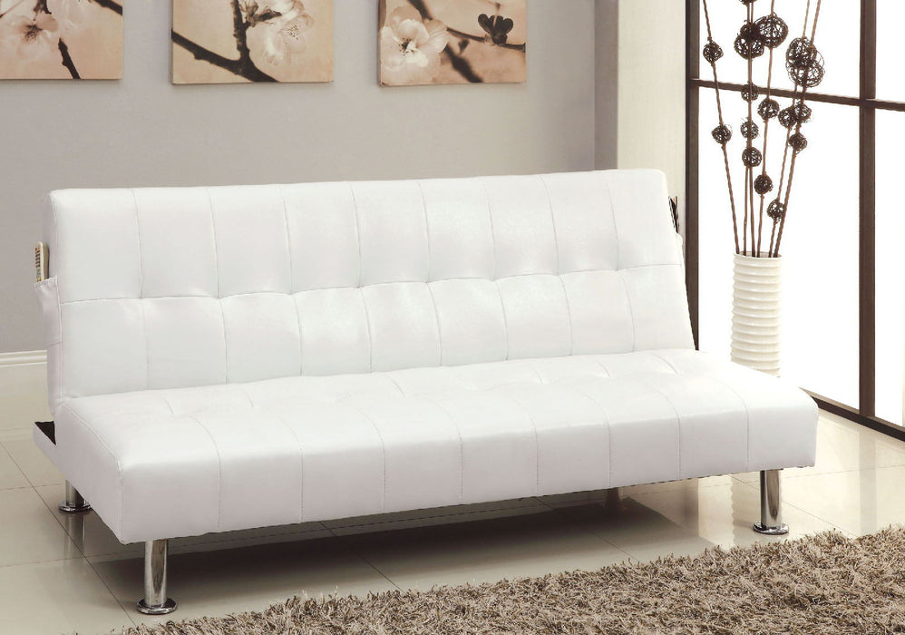 Bulle - Leatherette Futon Sofa