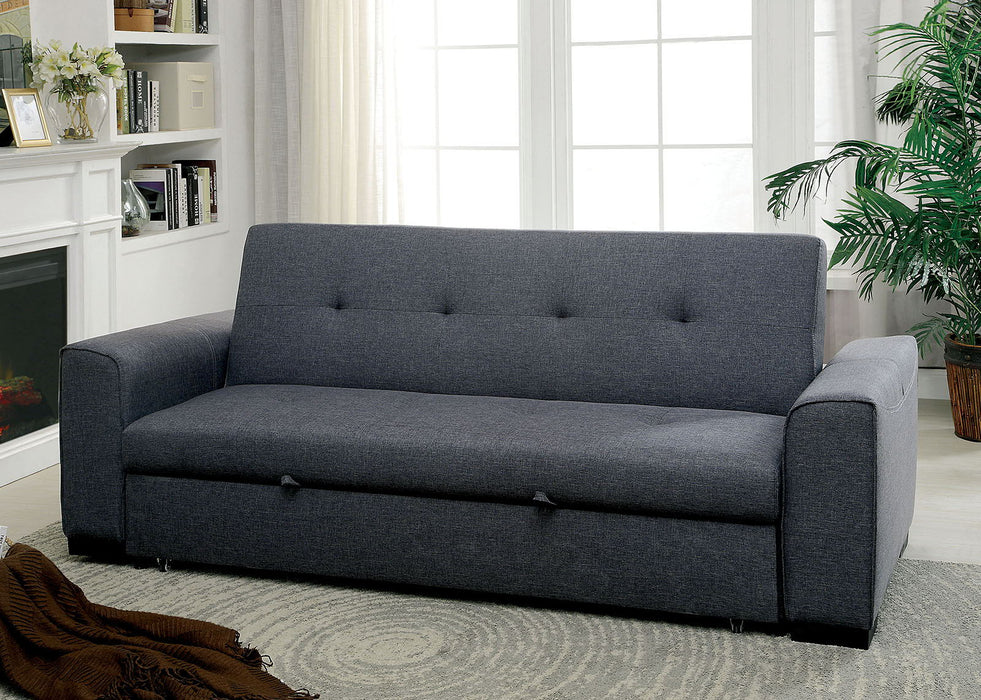 Reilly - Futon Sofa - Gray