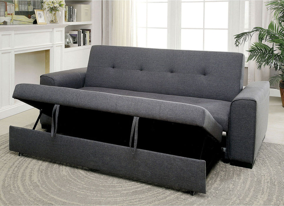 Reilly - Futon Sofa - Gray