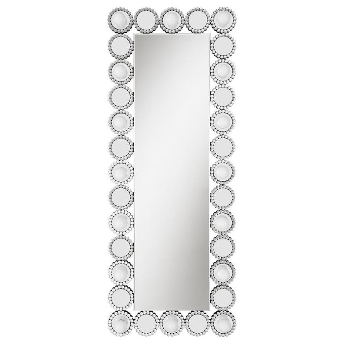 Aghes - Rectangular Wall Mirror With Led Lighting Mirror