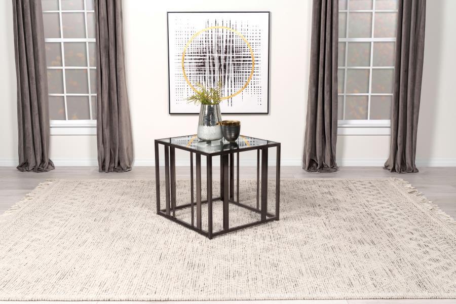 Adri - Metal Frame End Table