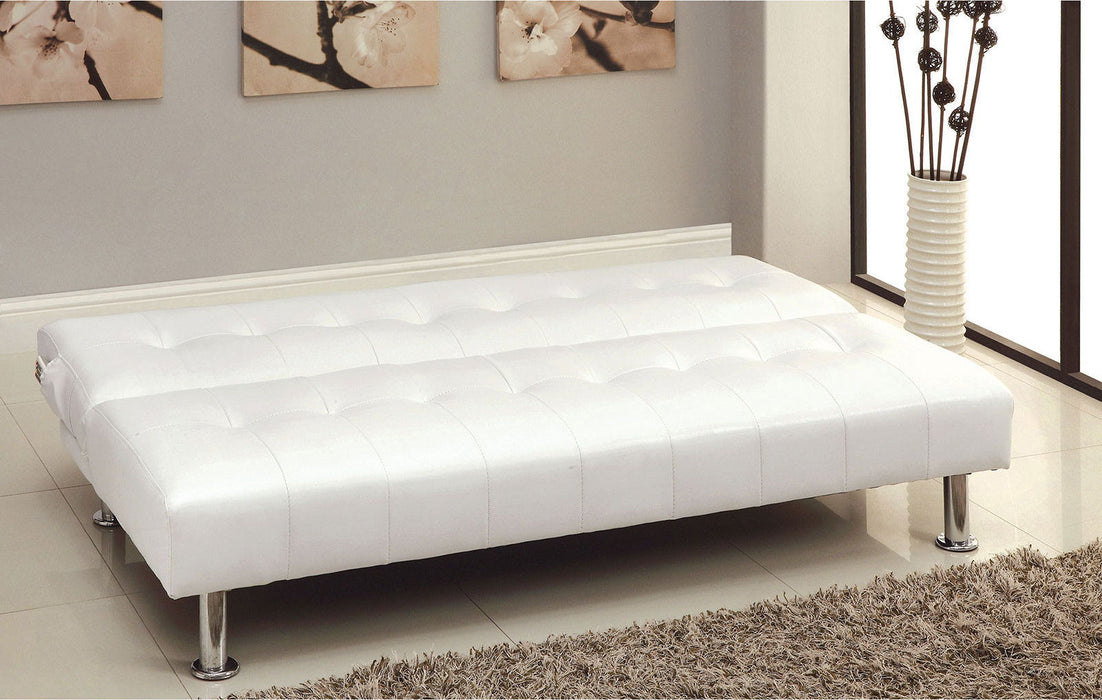 Bulle - Leatherette Futon Sofa