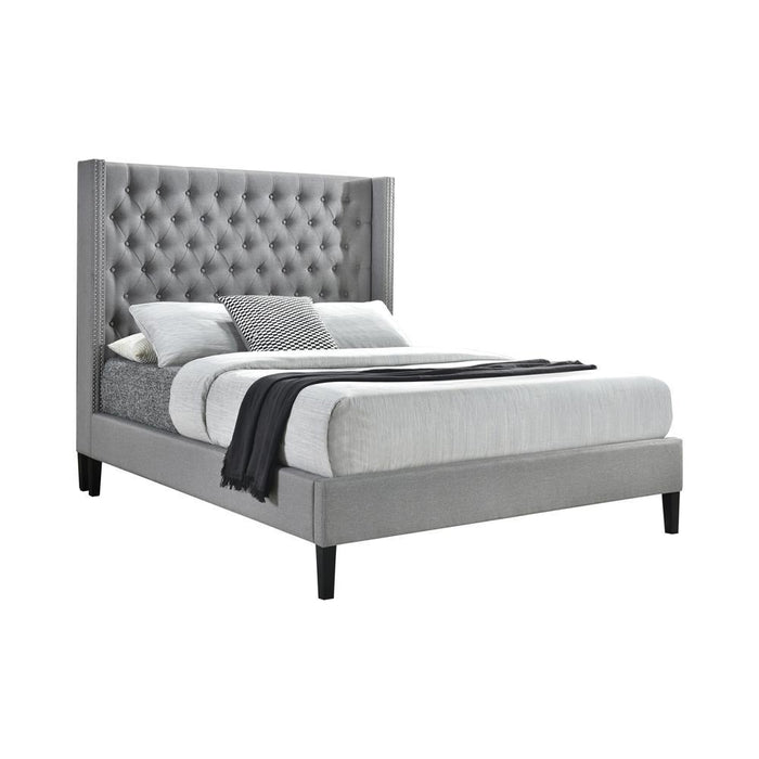 Summerset - Button Tufted Upholstered Bed