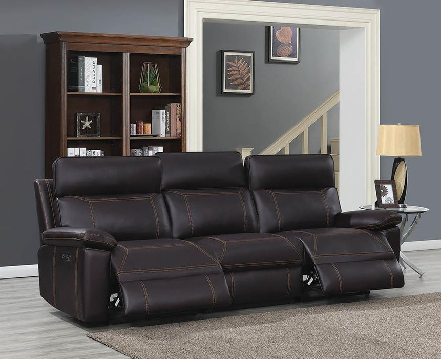 Albany - Power2 Home Theater Reclining Sofa