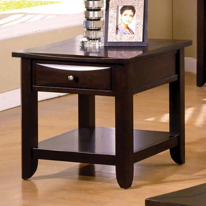 Baldwin - End Table - Espresso