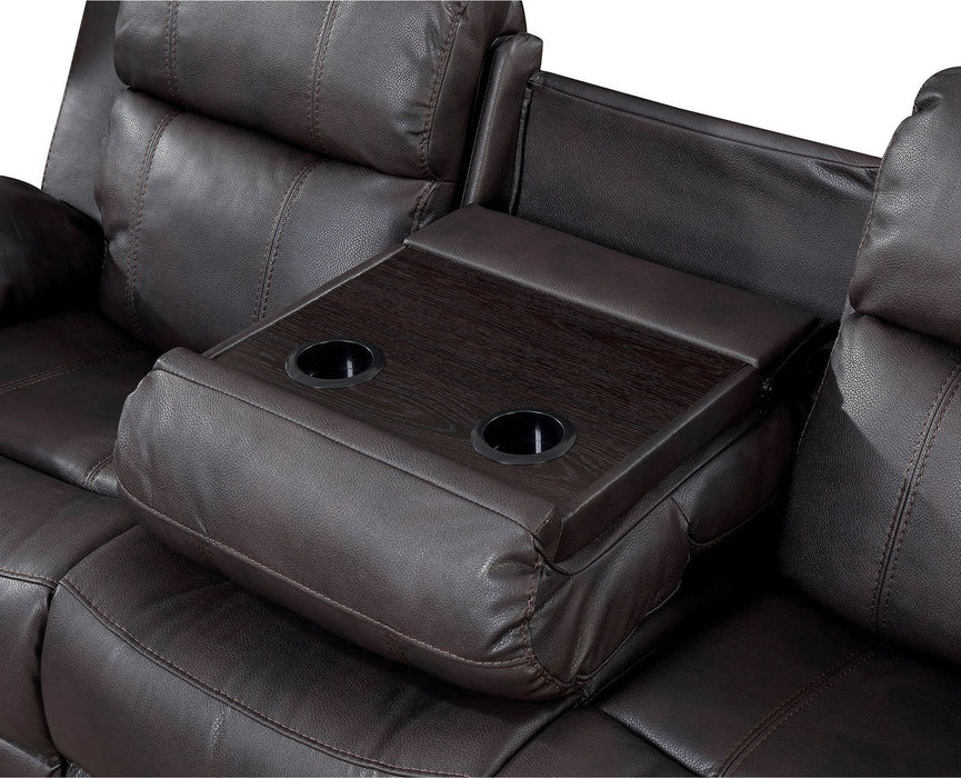 Pondera - Sofa - Dark Brown