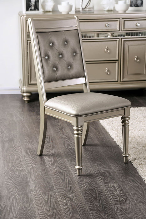 Xandra - Side Chair (Set of 2) - Champagne