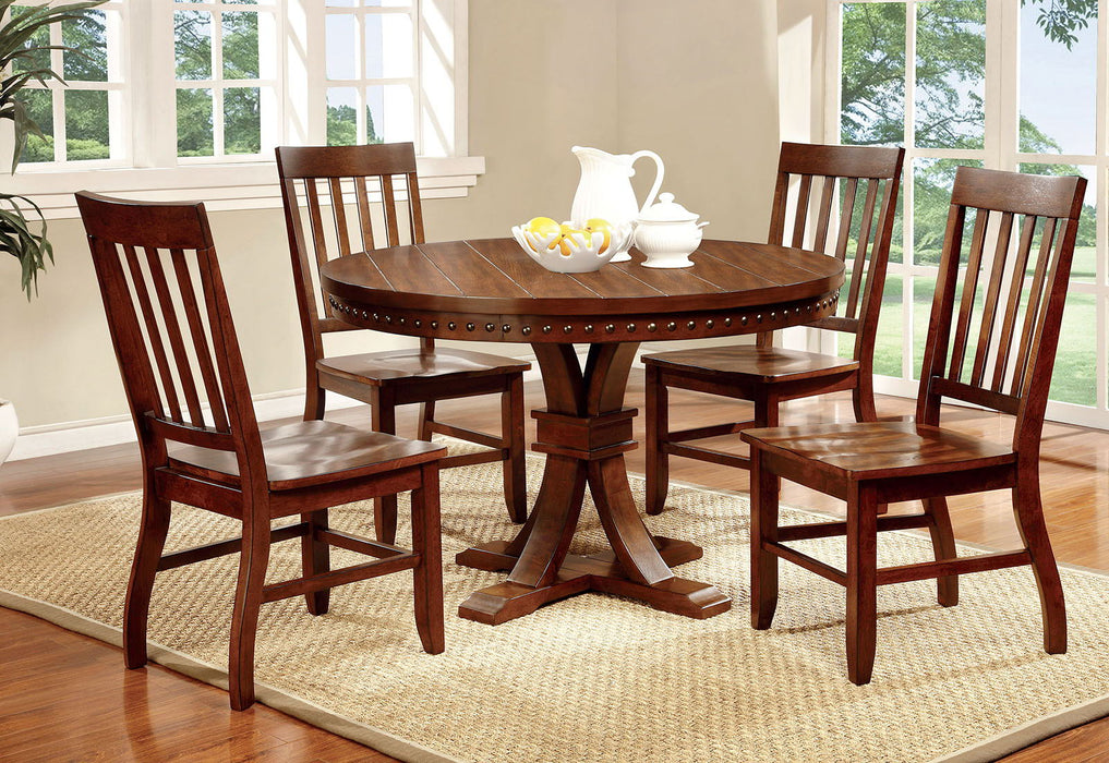 Foster - Round Table - Dark Oak