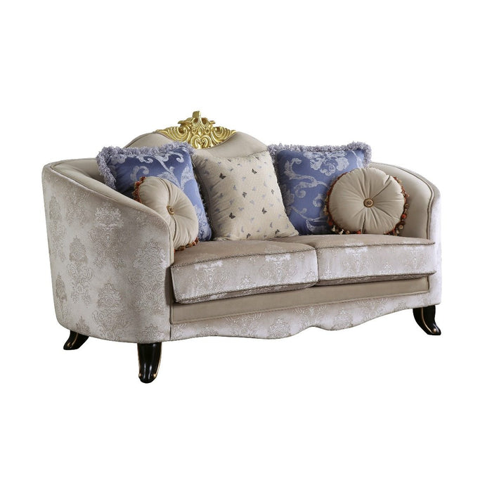 Sheridan - Loveseat - Cream Fabric