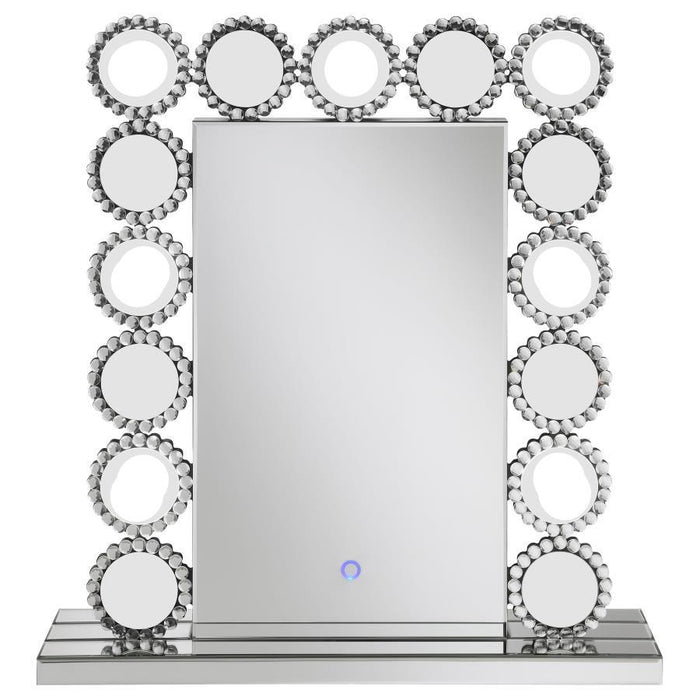 Aghes - Rectangular Table - Mirror With Led Lighting Mirror