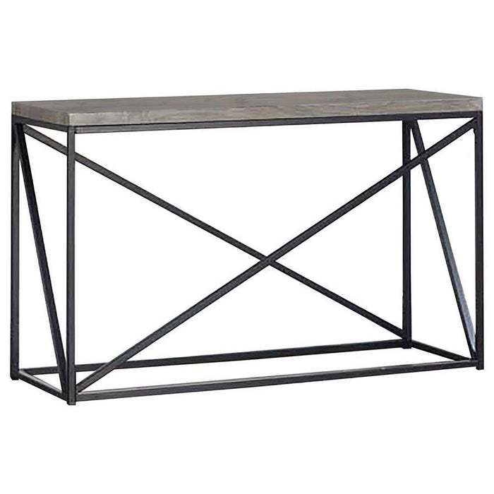 Birdie - Rectangular Sofa Table - Sonoma Gray