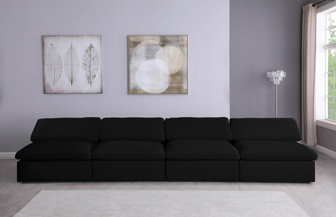 Serene - Modular Armless 4 Seat Sofa