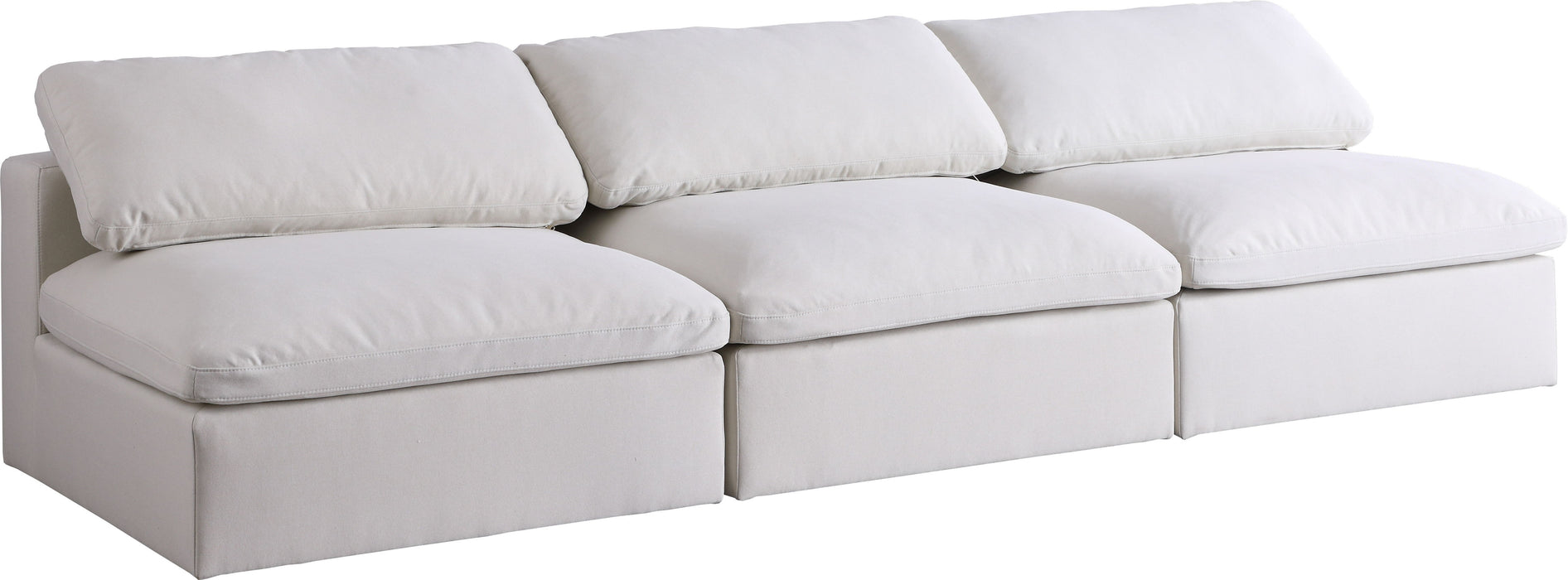 Serene - Modular Armless 3 Seat Sofa