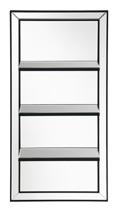Oriel - 3-Shelf Rectangle Wall Mirror