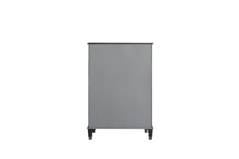 House - Beatrice Chest - Charcoal & Light Gray Finish