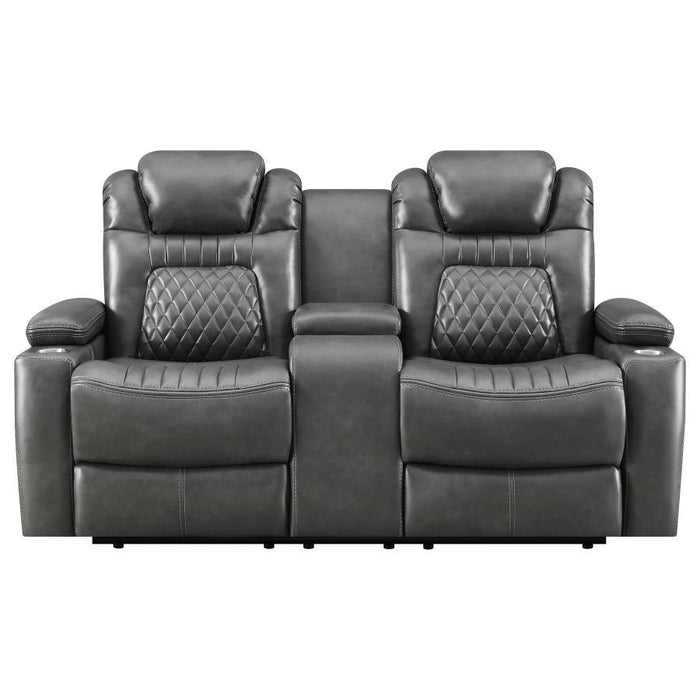 Korbach - Upholstered Power^2 Loveseat