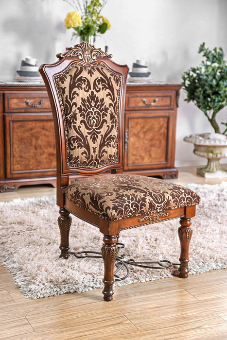 Lucie - Side Chair (Set of 2) - Brown Cherry