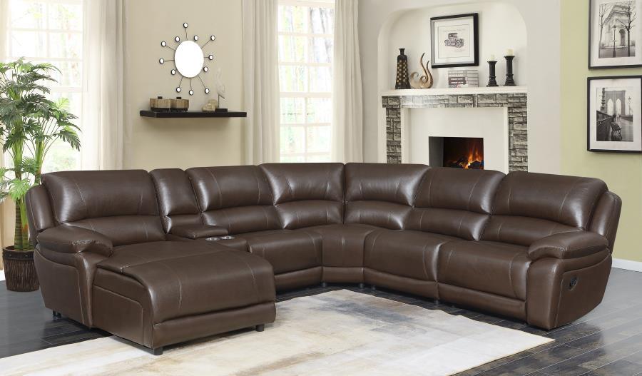 Armless Recliner - Brown
