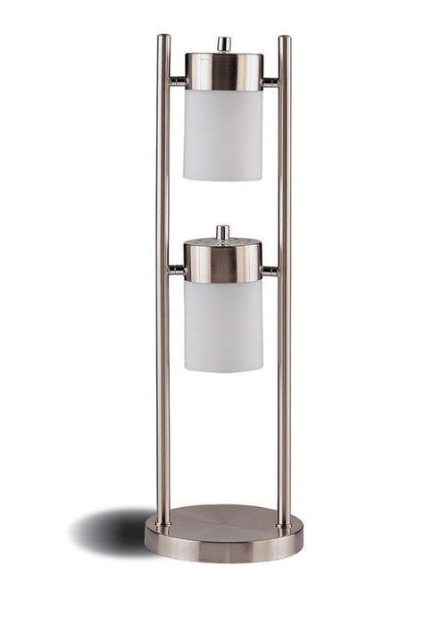 Munson - Adjustable Swivel Table Lamp - Brushed Silver