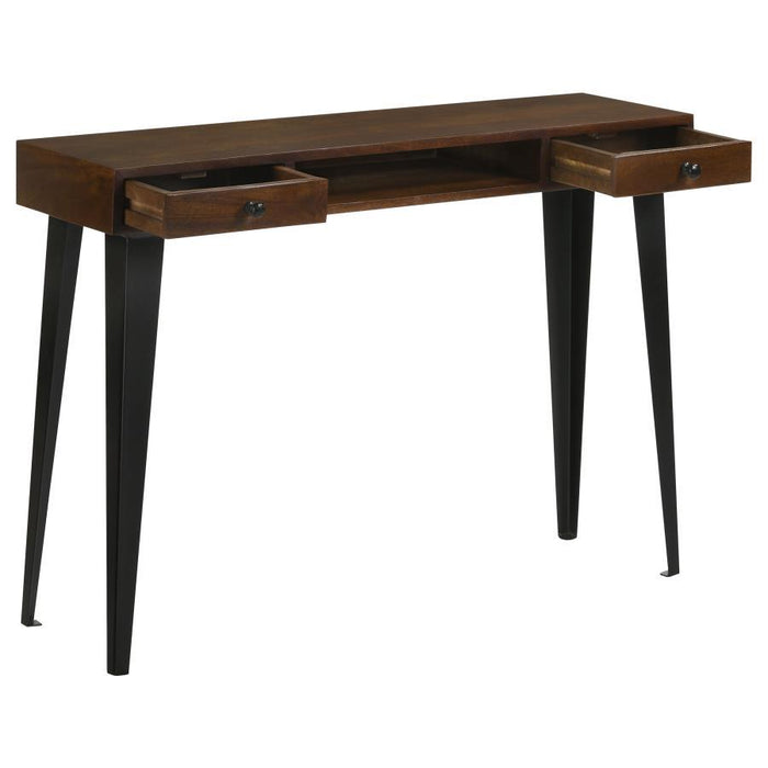 Radcliffe - 2-Drawer Console Table - Dark Brown