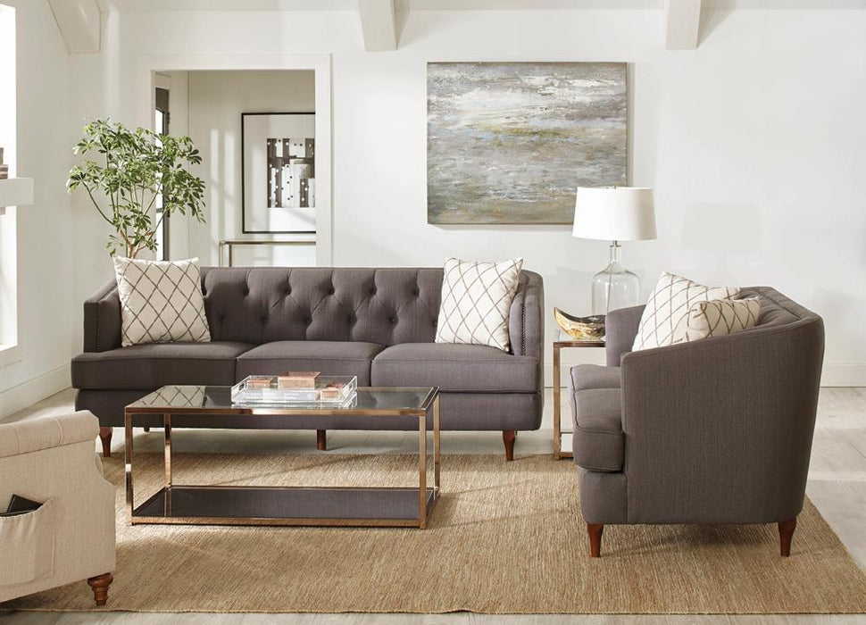Shelby - Tufted Upholstered Living Room Set