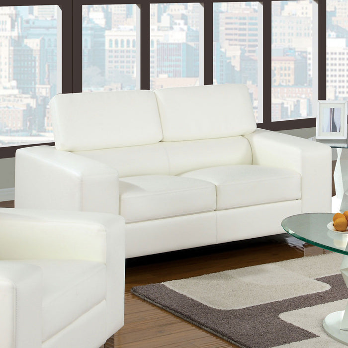 Makri - Loveseat - White