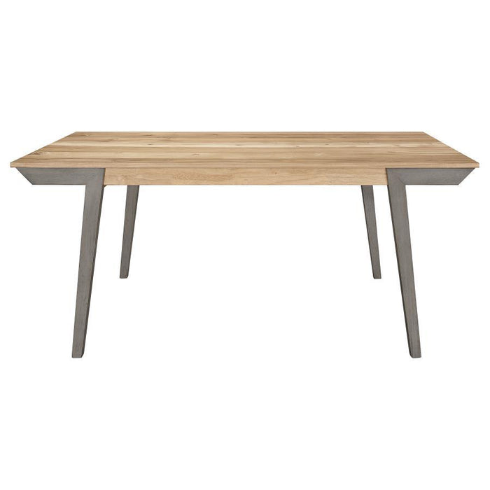 Nogales - Wooden Dining Table - Acacia And Coastal Gray