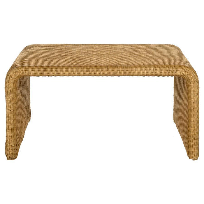 Juanita - Square Rattan Coffee Table - Natural