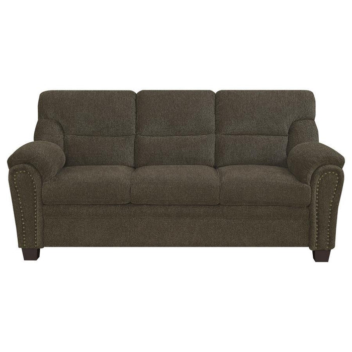 Clemintine - Upholstered Sofa with Nailhead Trim