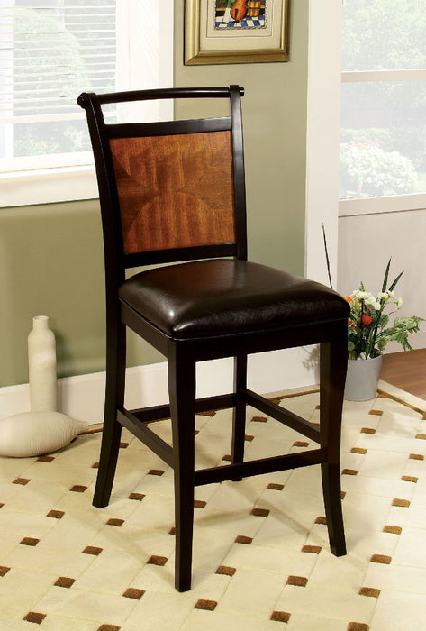Salida - Counter Height Chair (Set of 2) - Acacia / Black
