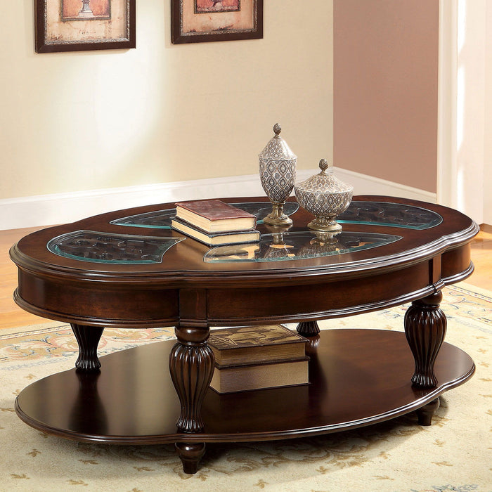 Centinel - Coffee Table - Dark Cherry