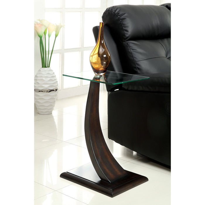 Valon - Side Table - Dark Walnut