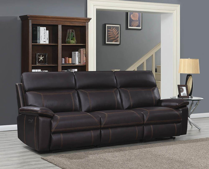 Albany - Power2 Home Theater Reclining Sofa