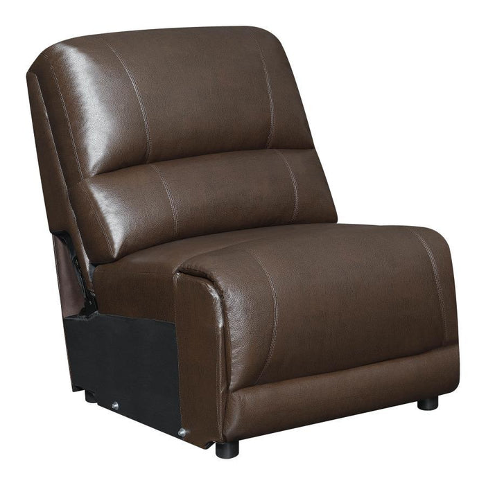 Armless Chair - Brown