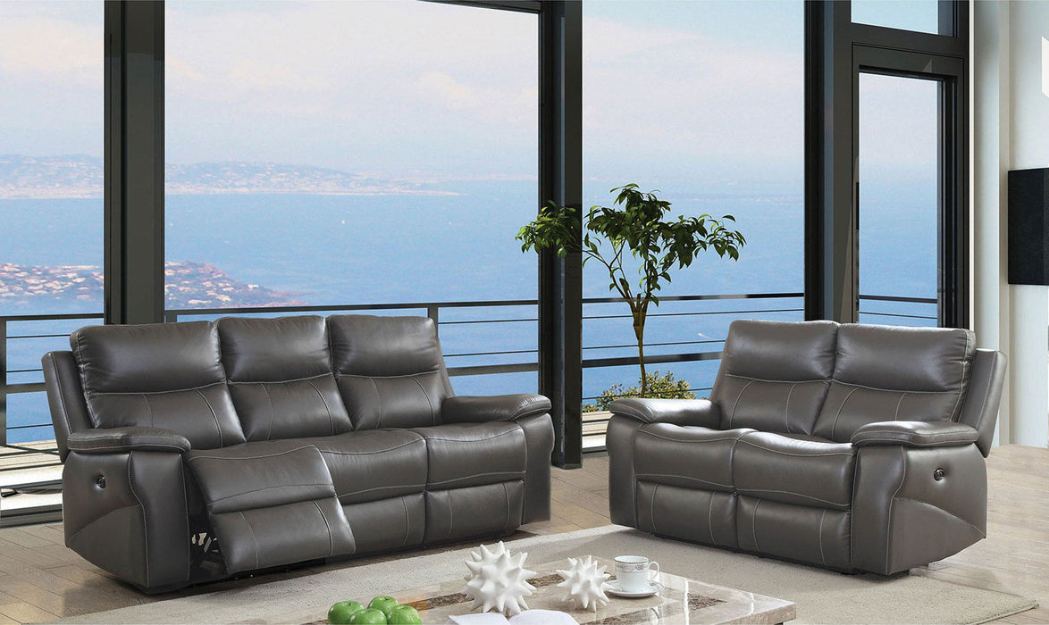 Lila - Power-Assist Sofa - Gray